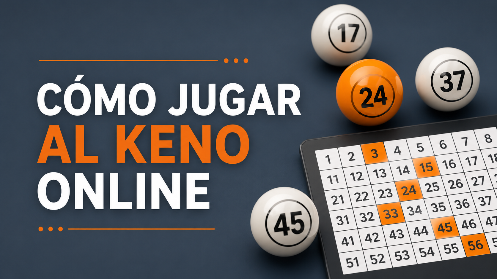 Cómo jugar al keno online