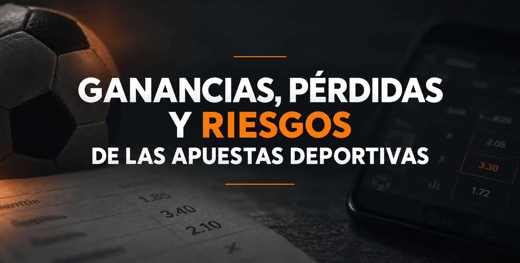 Ganancias, pérdidas y riesgos de las apuestas deportivas