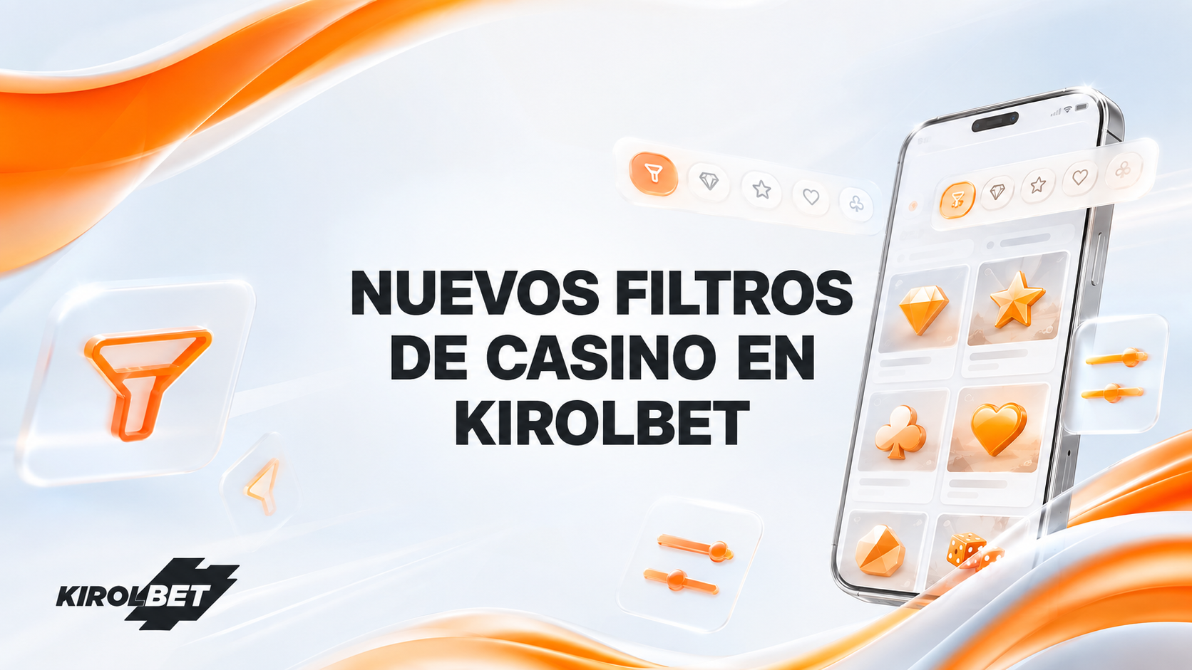 Nuevos filtros de casino en Kirolbet