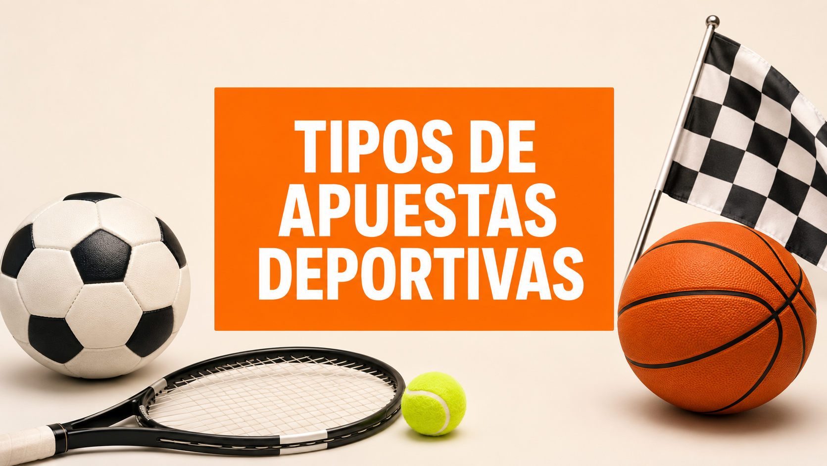 Tipos de apuestas deportivas: guía con ejemplos (2026)