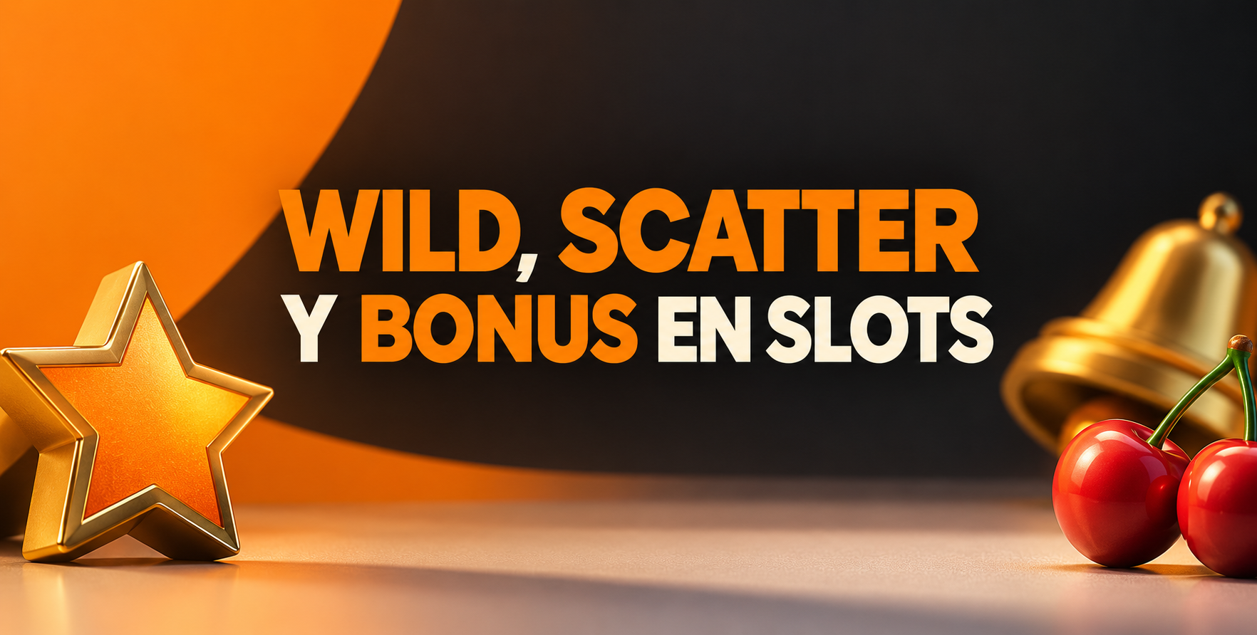 Wild, Scatter y Bonus en slots
