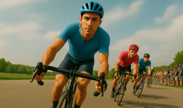 Ciclistas durante la Eschborn-Frankfurt