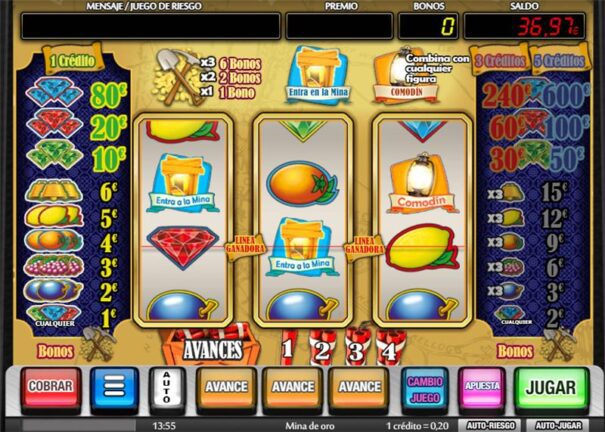 Slot de 3 rodillos