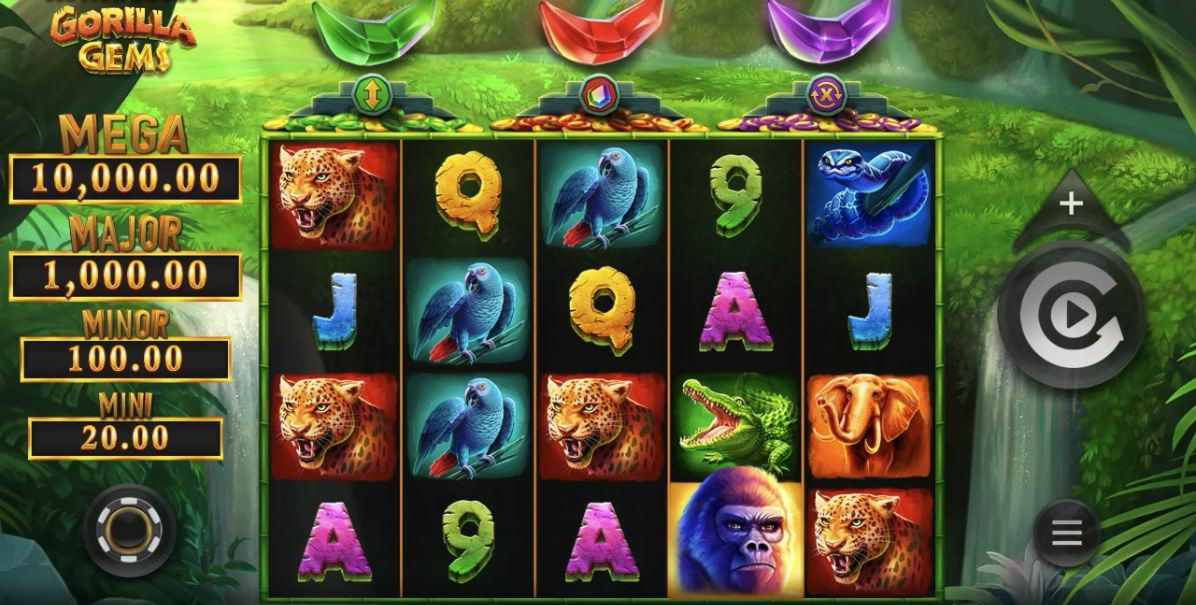 Slot Action Boost Gorilla Gems: en busca de la banana de oro