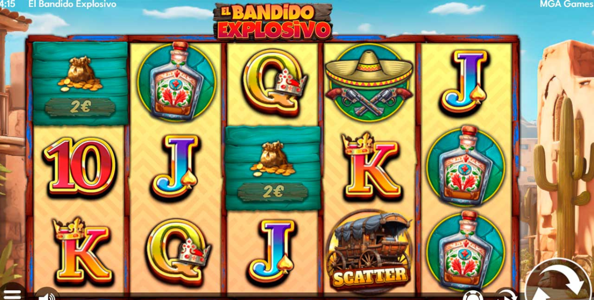 Slot El Bandido Explosivo: ¡una explosión de diversión!
