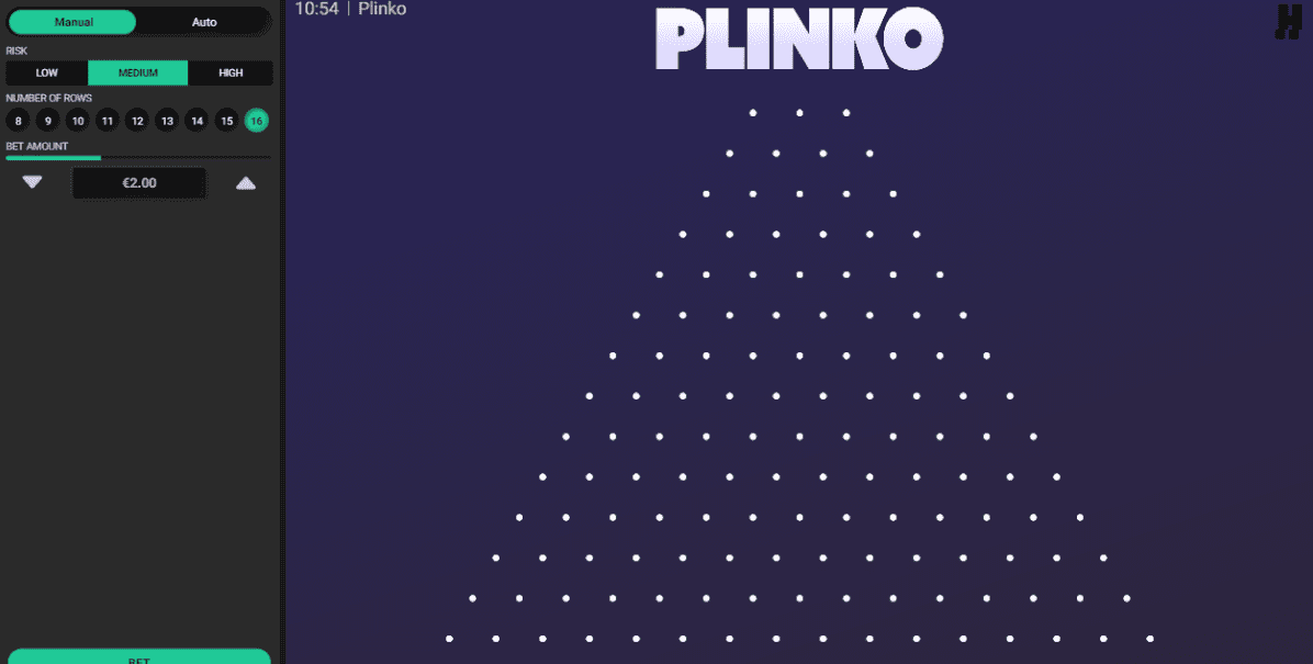 Cómo jugar al Plinko online