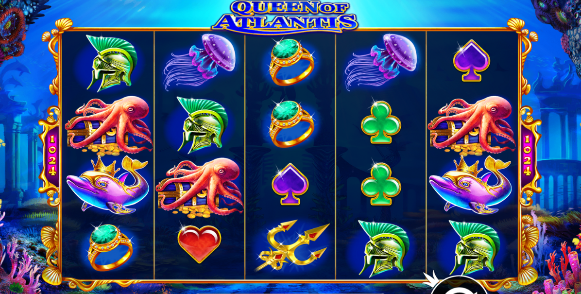 Slot Queen of Atlantis: acompaña a la princesa sirena