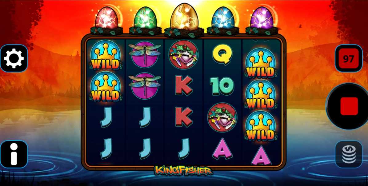 Slot Kingfisher: el pescador más simpático