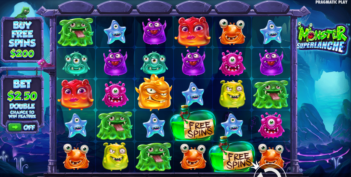 Slot Monster Superlanche: ¡disfruta de la función tumble inversa!