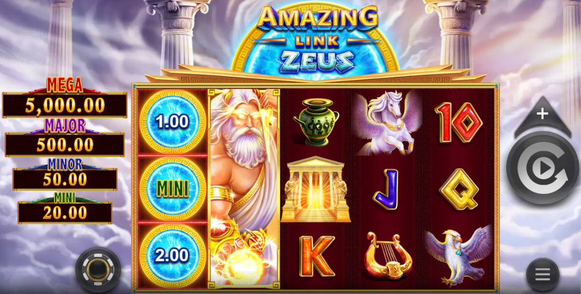 Slot Amazing Link Zeus: el Monte Olimpo te espera