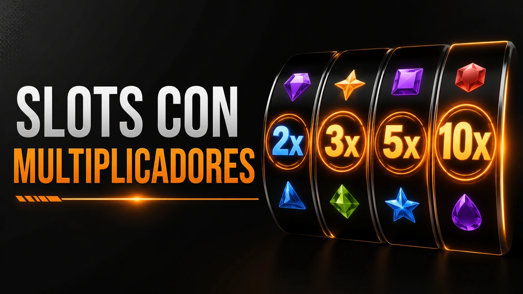 Slots con multiplicadores: qué son, tipos y las mejores tragaperras para jugarlas