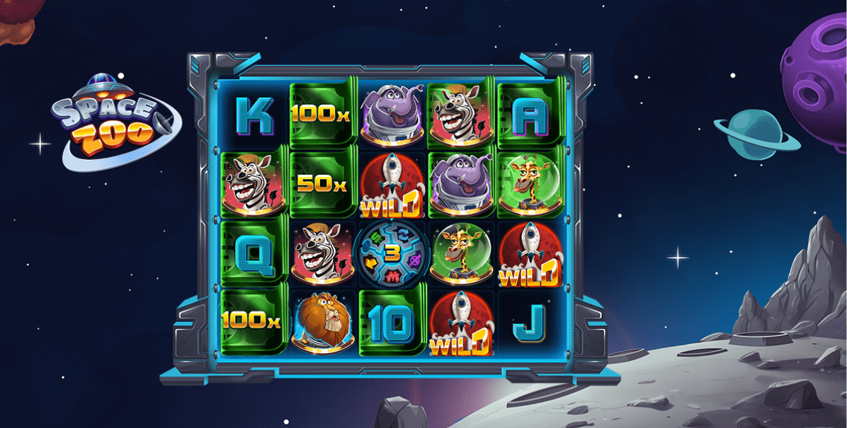 Slot Space Zoo: ¡una tragaperras muy espacial!