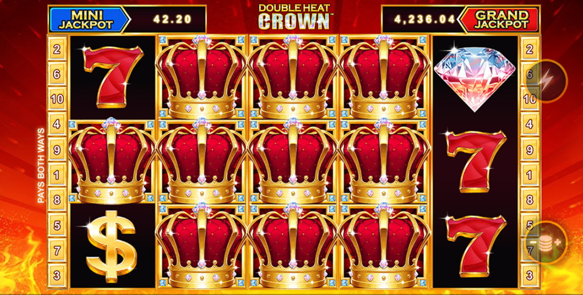 Slot Double Heat Crown: una tragaperras vintage