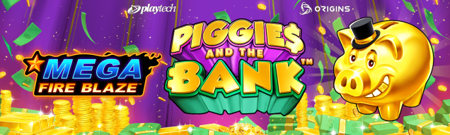 slot Mega Fire Blaze Piggies and the Bank