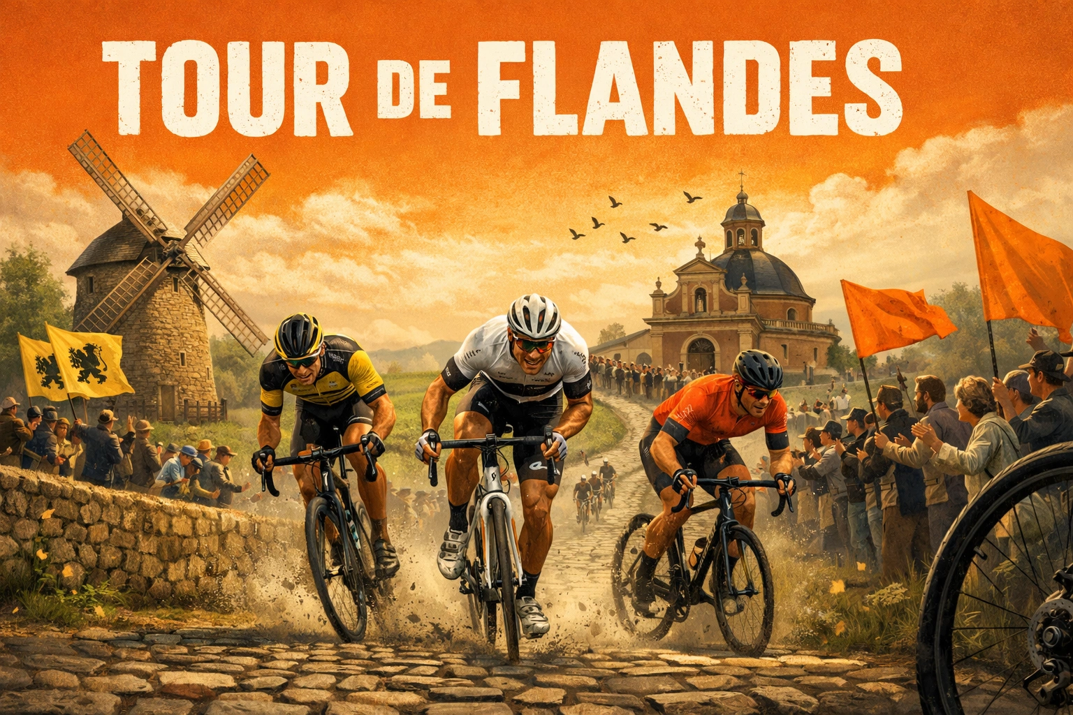 Tour de Flandes 2026: ¡Pogacar en acción!