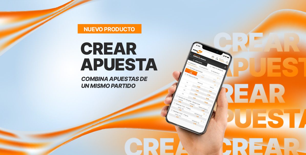 Función Crear Apuesta en Kirolbet