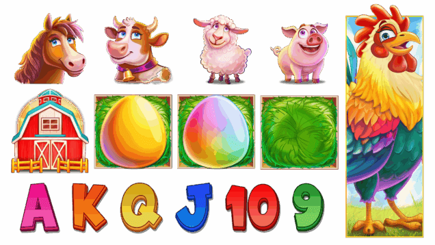 AmazingLinkCluckinRiches_Symbols